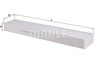 Cabin air filter element