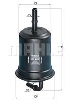 [kl456] knecht (mahle filter) фильтр топливный