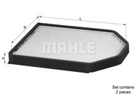 [LA51S] Knecht (Mahle Filter) Фильтр салона