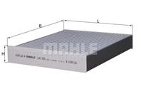 Cabin air filter element activ carbon