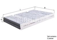 Фильтр салонный угольный