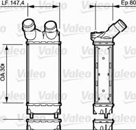 Интеркулер CITROEN: BERLINGO 1.6 HDi 75/1.6 HDi 90