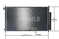 Радиатор кондиционера HONDA ACCORD 2.0-2.4L 03-07 Радиатор кондиционера HONDA ACCORD 2.0-2.4L 03-07