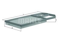 [LX5711] Knecht (Mahle Filter) Фильтр воздушный
