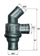 TH 16 80_термостат! BMW E21/E28/E30 1.6/1.8 M10 65-88