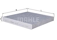 [lak158] knecht (mahle filter) фильтр салона