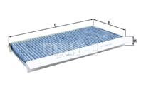 [lak197] knecht (mahle filter) фильтр салона