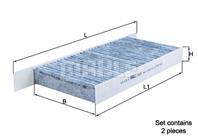 [lak426s] knecht (mahle filter) фильтр салона