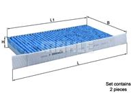 Фильтр салонный BIO (Care Metix) (комп. 2шт) Renault laguna iii 07-&gt