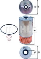 [OX78D1] Knecht (Mahle Filter) Фильтр масляный