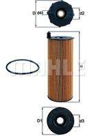 KNECHT OX196/1D1 (70351247)Фильтр масл RANGE ROVER 3.6 TD 8