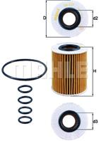 KNECHT OX437D (70379540)Фильтр масл ASTRA H/MERIVA 1 7 CDTI