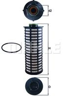 Фильтр масляный картриджвставка