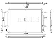 Kondensator, klimaanlage
