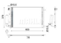 Конденсатор кондиционера NISSAN QASHQAI