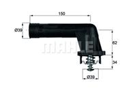 TI 20 95_термостат! BMW E36 1.6i/1.8i M43 92-00