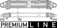 Интеркулер MB E-C CLASS W212/W204