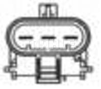 Вентилятор радиатора OPEL ASTRA H/ZAFIRA B 390mm M/T 05-