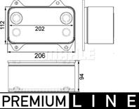 Радиатор масляный DAF 95XF