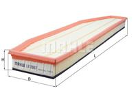 [LX2067] Knecht (Mahle Filter) Фильтр воздушный