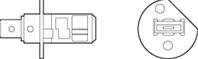 032501 valeo h1 (life x2) 12v 55w