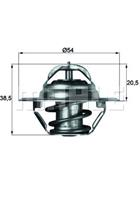 Термостат Subaru Impreza 96-00. Seat Cordoba 02-09