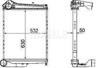 Ch?odnica powietrza dolotowego RVI MIDLUM DXi5 05.06-