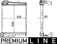 Ch?odnica powietrza dolotowego RVI MIDLUM DXi5 05.06-