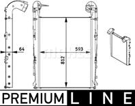 Ci 137 000p_интеркулер! 593x812x64rvi premium/magnum дв.dxi11 (05->)