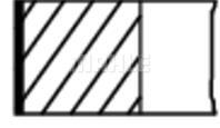 Кольца dm.84.00 STD [1.5-1.5-2] 1 ПОР. [наборное кольцо]