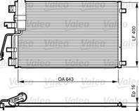 Конденсер NISSAN QASHQAI 2.0D 07-