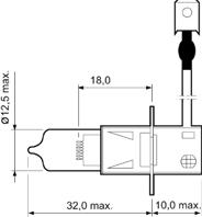 032005 valeo h3 (essential/premium) 12v 55w