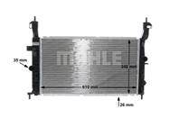 Радиатор opel meriva 1.4-1.8l мкпп/акпп ас+/- 2003 >
