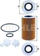 KNECHT OX554D2 Фильтр масляный TOYOTA LAND CRUISER 200 4.5D (OX554D2)