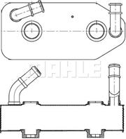 Кулер масл.audi a3 (8l1) 96-03