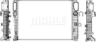 Радиатор, охлаждения двигателя MB W211/S211 02-06