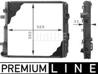 Радиатор двигателя