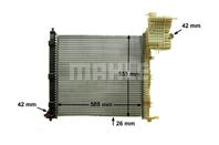 Ch?odnica silnika (Manualna) MERCEDES V (638/2), VITO (638) 2.0-2.8 02