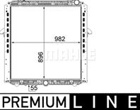 Ch?odnica silnika (z ram?) MERCEDES ACTROS MP4 / MP5, ANTOS OM471.900- Ch?odnica silnika (z ram?) MERCEDES ACTROS MP4 / MP5, ANTOS OM471.900-