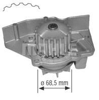 MAHLE НАСОС СИСТЕМЫ ОХЛАЖДЕНИЯ ДВИГАТЕЛЯ