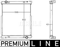 Ch?odnica silnika (bez ramy) IVECO EUROCARGO I-III, EUROCARGO V, MAGIR