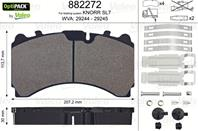 Колодки тормозные 29244 mb mp3/4 10/2010 --&gt задние