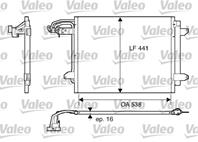 Радиатор кондиционера VW CADDY (04-) 1.4 i 16V