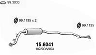 Гл ср ч Honda Jazz 1.4i-8V 02-05