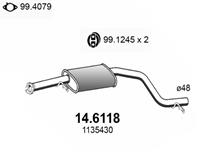 Резонатор Ford Mondeo III 1.8-2.0 00- 07