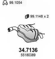 Гл зд ч Opel Vectra 1.8  2.2 05-&gt