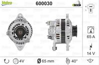 VALEO 600 030 Генератор HYUNDAI SANTA FE 2.0 -06 65A