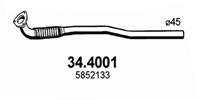 Пр. тр. с гофрой Opel Astra G 1 2 1.4 Astra H/H GT