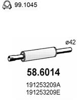 глушитель ASSO 233-303 Polmo 30.05