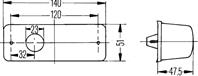 Indicator lamp  side